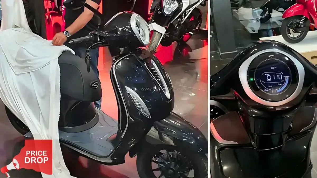 Bajaj Chetak Gets Massive ₹40,000 Price Drop