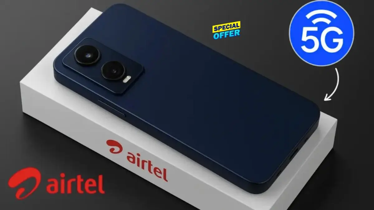 Airtel New 5G Phone With 400MP AI Camera, 6000mAh Battery