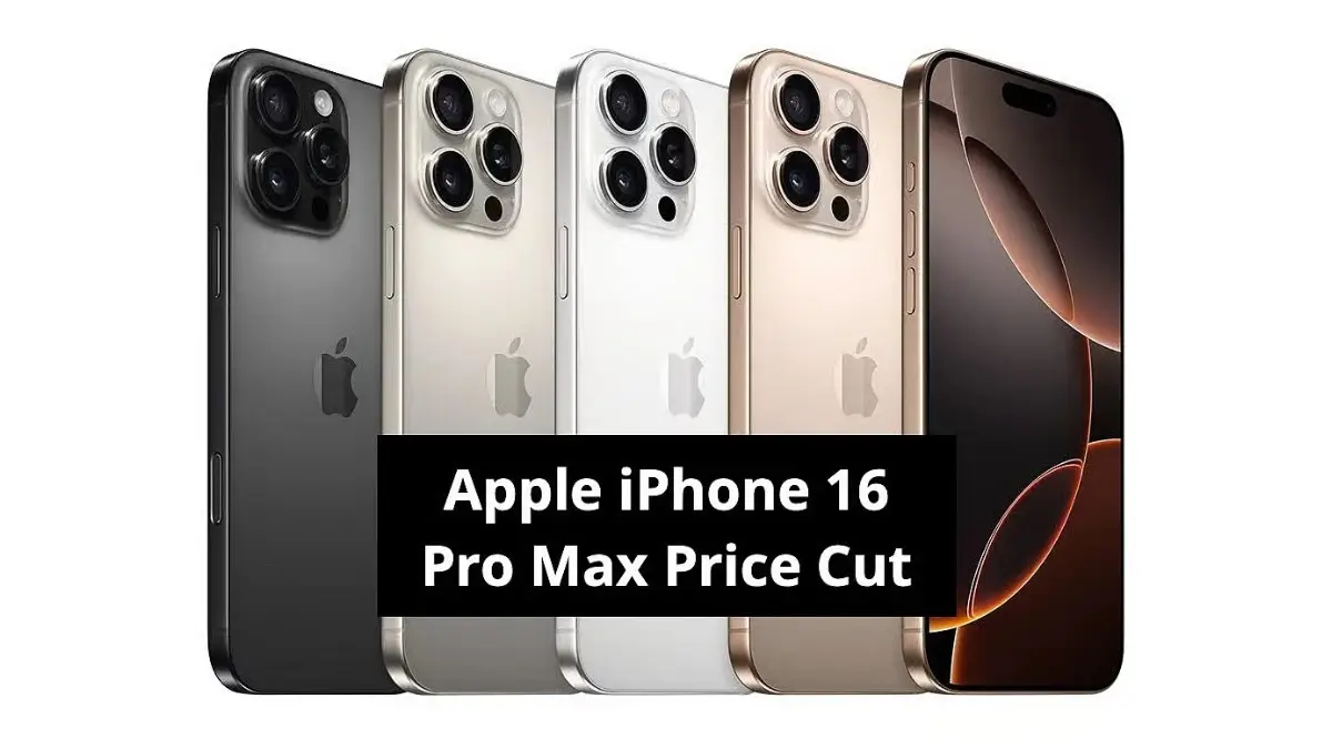 Apple iPhone 16 Pro Max Gets Massive Price Cut in India: Save Over ₹23,000