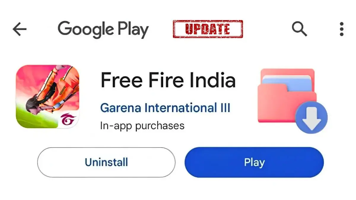 Free Fire India Install Update