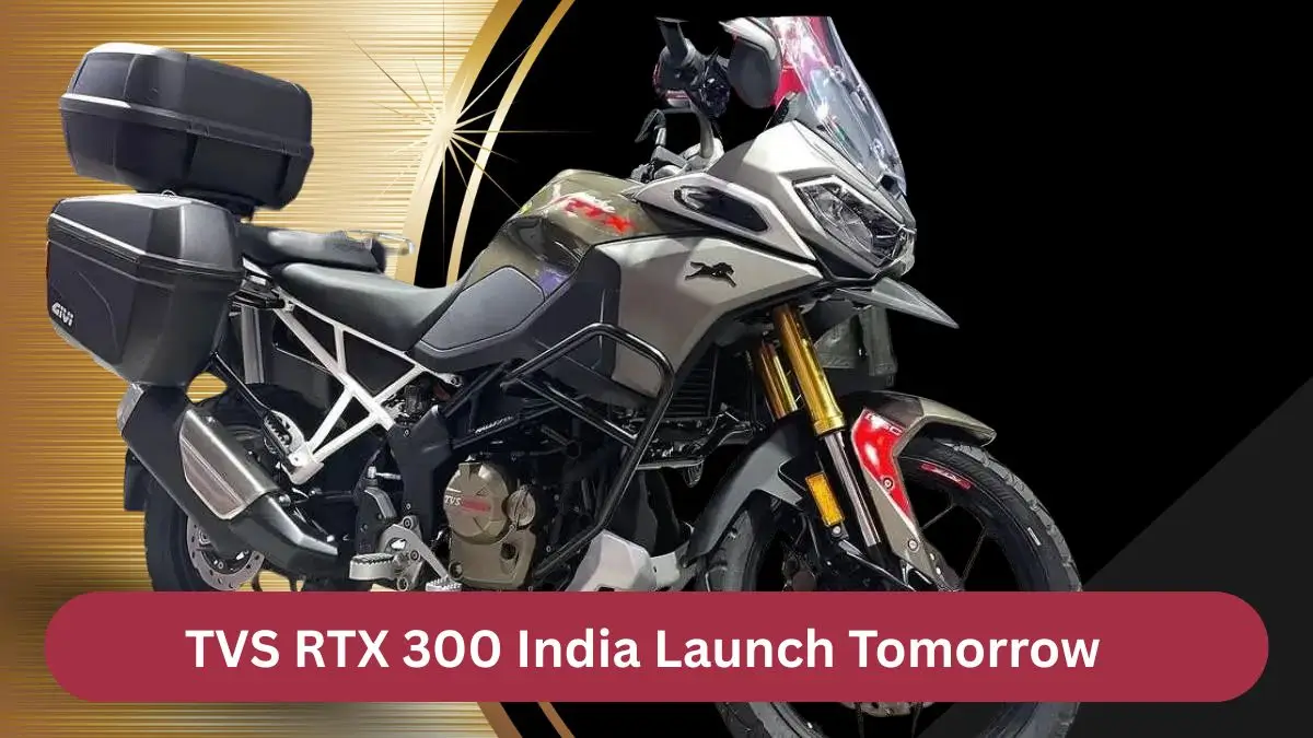 TVS Launching in India: TVS RTX 300 is a brand-new