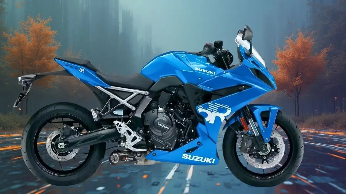 Suzuki GSX-8R EVO Revealed: 82 hp and 78 Nm of torque, paired with a six-speed gearbox