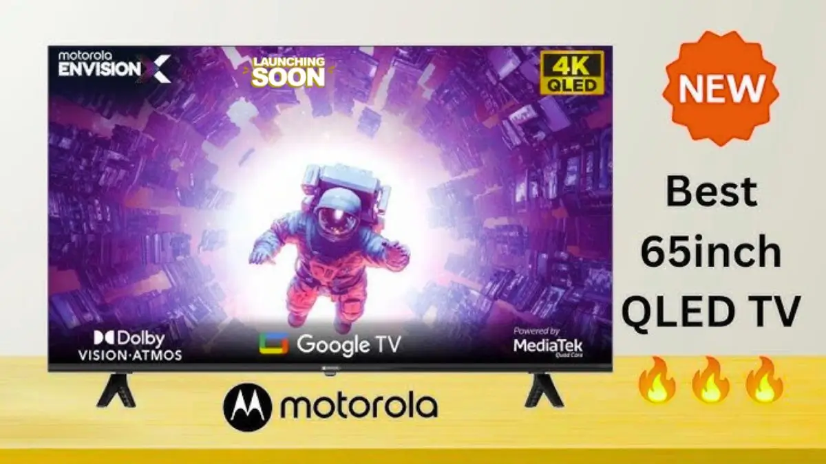 Motorola Launches 43-Inch QLED 4K Smart Google TV