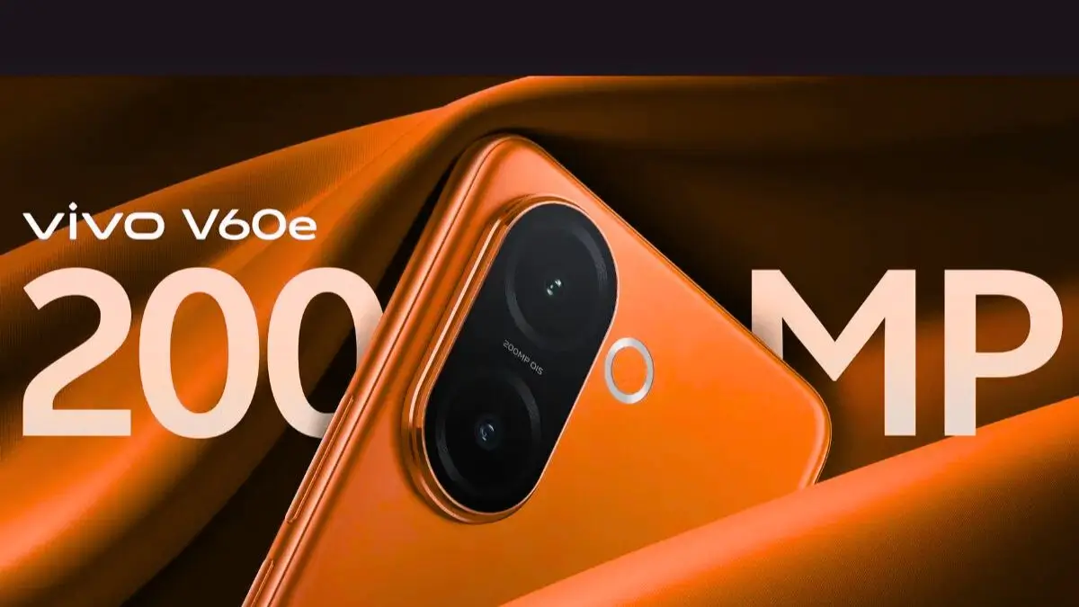Vivo V60e With 200MP rear camera, 50MP selfie shooter