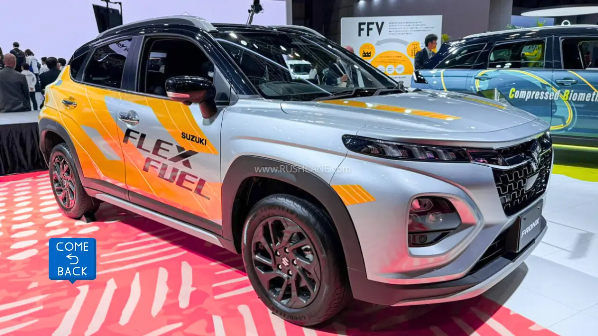Maruti Suzuki Fronx Flex Fuel Variant Unveiled; India Launch Expected in 2026